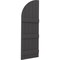 Ekena Millwork Americraft 5-Board (3 Batten) Wood Joined Board-n-Batten Shutters w/ Arch Top, ARW401BQ518X77SMH, PR ARW401BQ518X77SMH - alternate 7